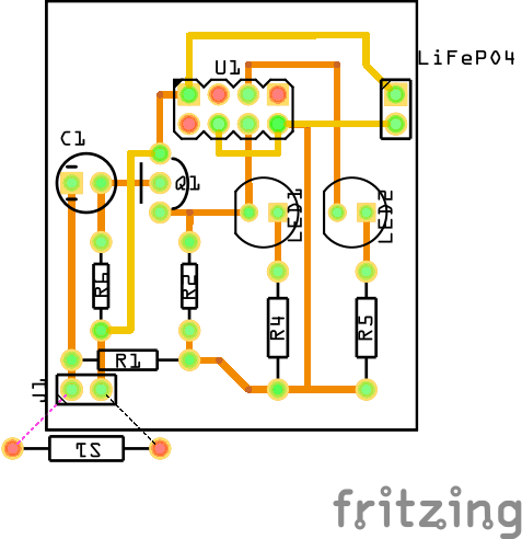 Final PCB Layout Alt text
